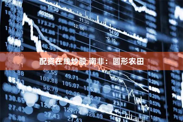 配资在线炒股 南非：圆形农田